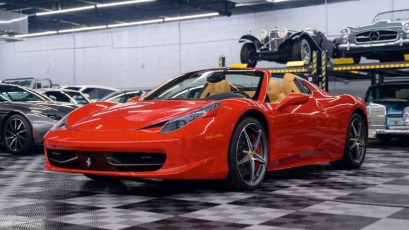 FERRARI 458 SPIDER 2013 ZFF68NHA3D0190705 image